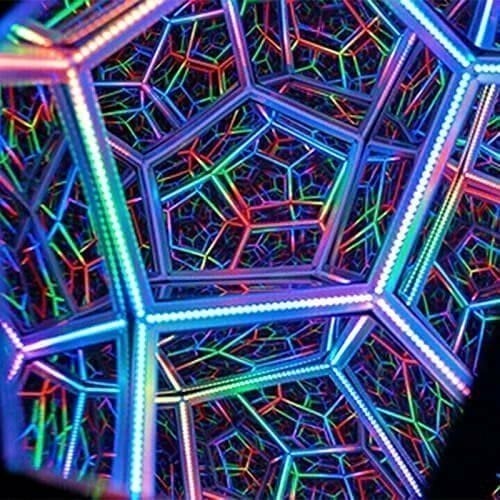 (đ2025 New Year Hot Saleđ 49% Offđ)Infinite Dodecahedron Color Art Light