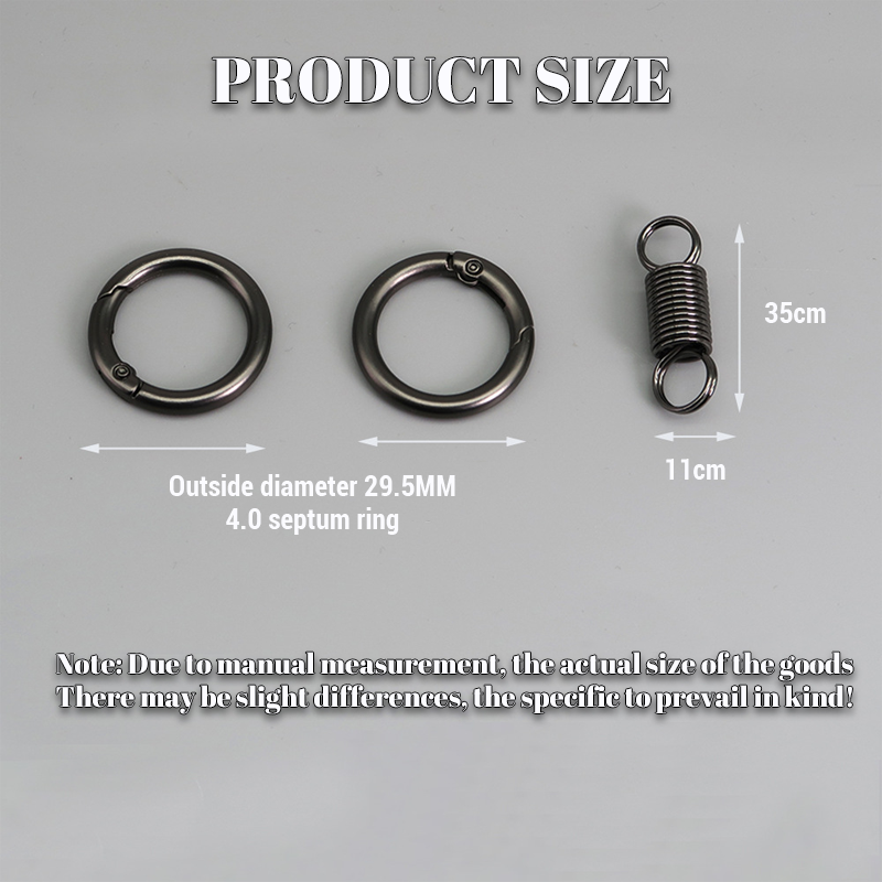 (š„2025 Last Day Promotion - 49% off)Nordic Retro Spring Double Ring Keychain