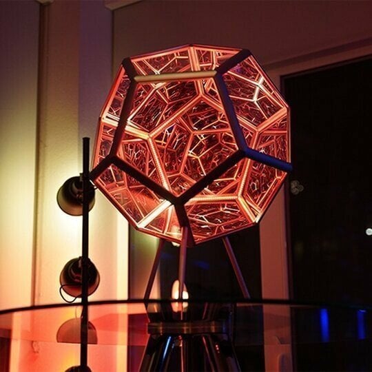 (🎁2024 New Year Hot Sale🎁 49% Off🎁)Infinite Dodecahedron Color Art Light